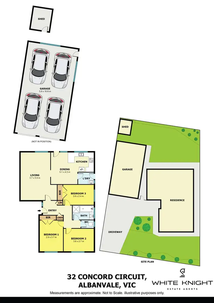 Floorplan of Homely house listing, 32 Concord Circuit, Albanvale VIC 3021