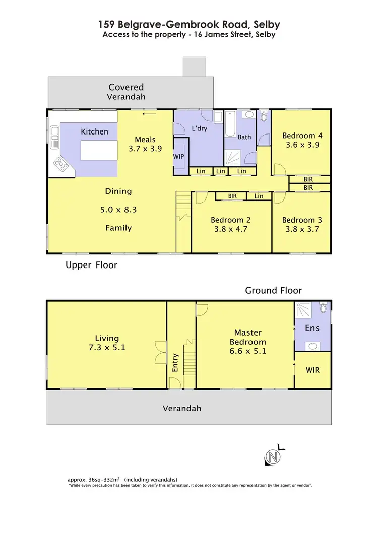 Floorplan of Homely house listing, 159 Belgrave-Gembrook Road, Selby VIC 3159