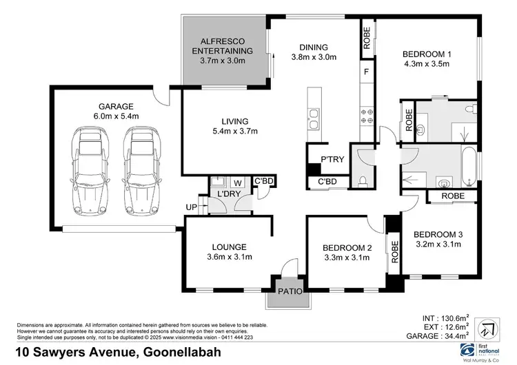 Floorplan of Homely house listing, 10 Sawyers Avenue, Goonellabah NSW 2480