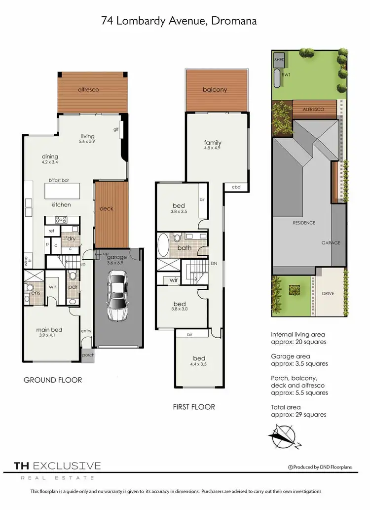 Floorplan of Homely house listing, 74 Lombardy Avenue, Dromana VIC 3936