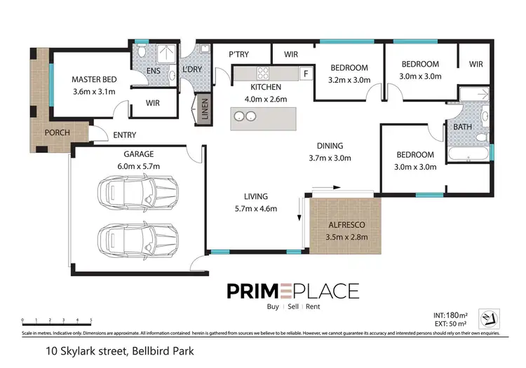 Floorplan of Homely house listing, 10 Skylark Street, Bellbird Park QLD 4300