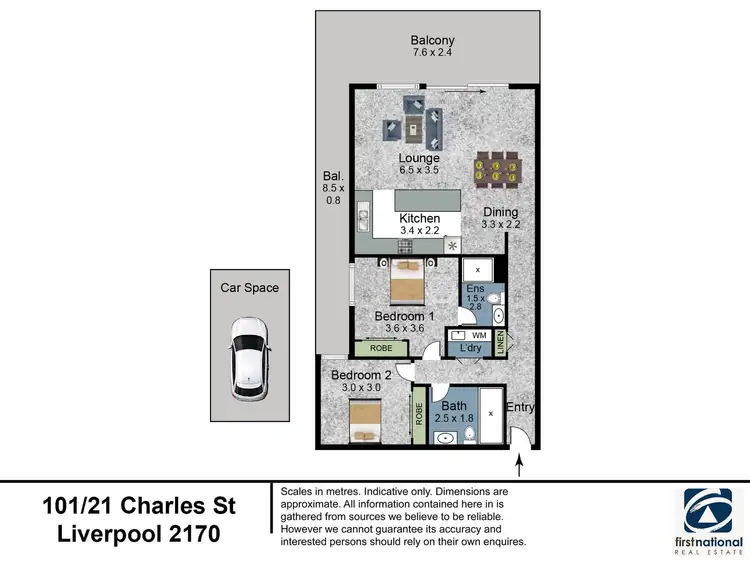Floorplan of Homely apartment listing, Address available on request