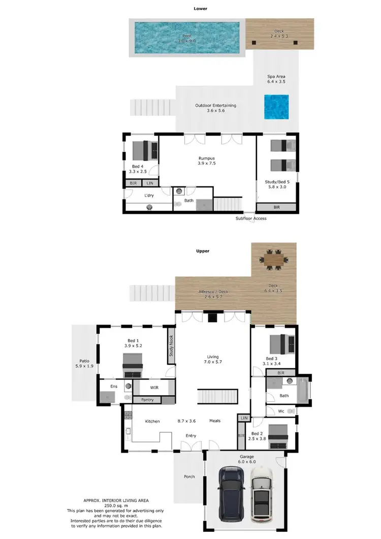 Floorplan of Homely house listing, 19 Mountain Mist Drive, Bright VIC 3741