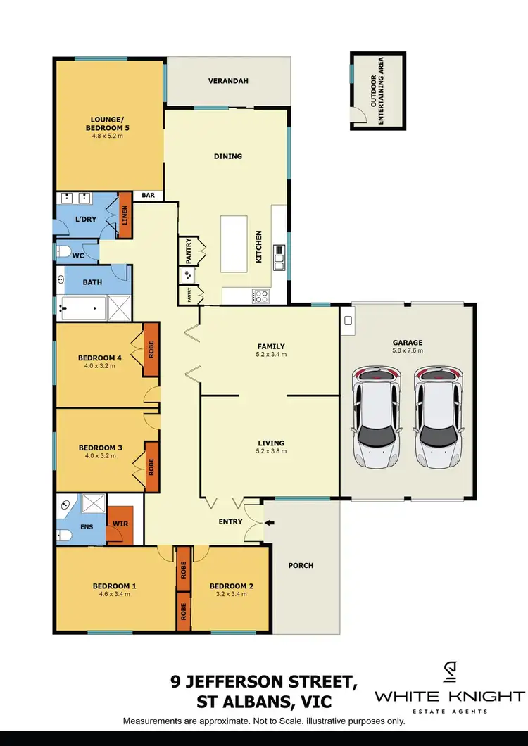 Floorplan of Homely house listing, 9 Jefferson Street, St Albans VIC 3021