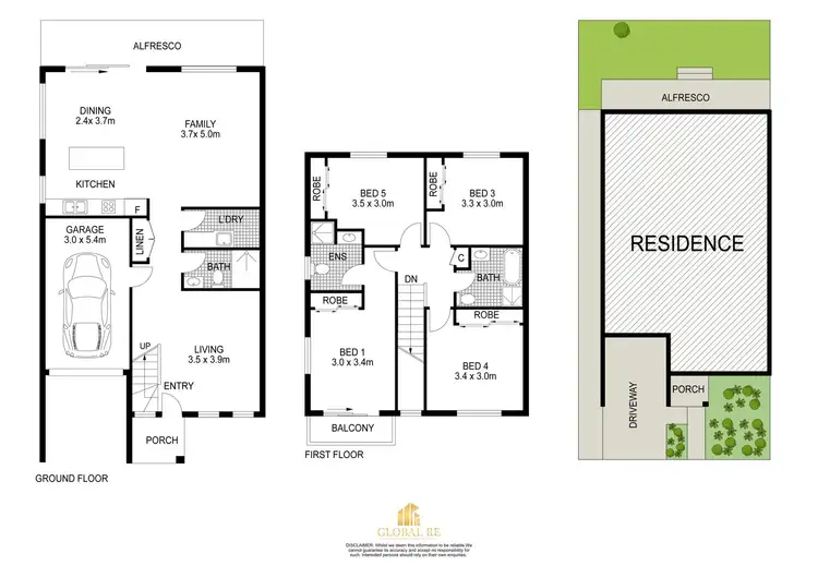 Floorplan of Homely terrace listing, 3C Macarthur Street, Fairfield East NSW 2165