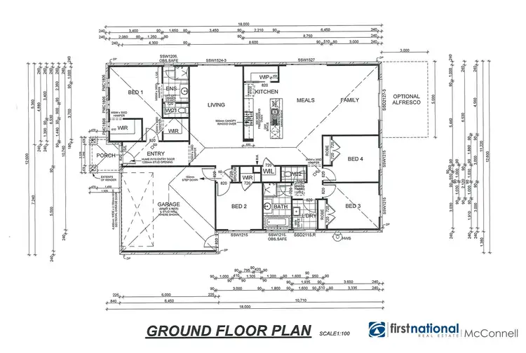 Floorplan of Homely house listing, 20 Kangaroo Way, Kyabram VIC 3620