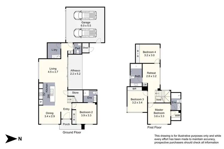 Floorplan of Homely townhouse listing, 1/138 Chandler Road, Noble Park VIC 3174