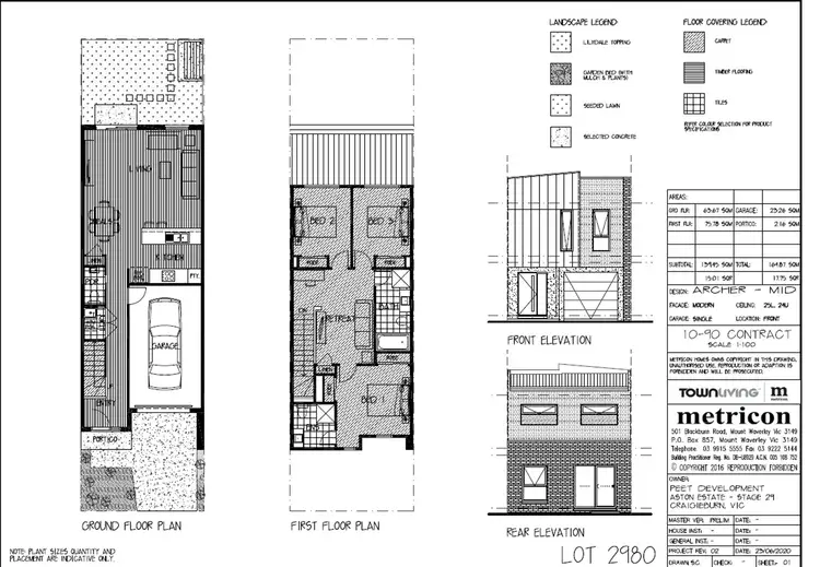 Floorplan of Homely townhouse listing, 5 Century Way, Craigieburn VIC 3064
