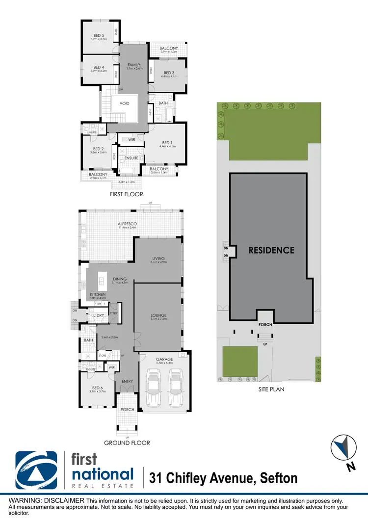 Floorplan of Homely house listing, 31 Chifley Avenue, Sefton NSW 2162