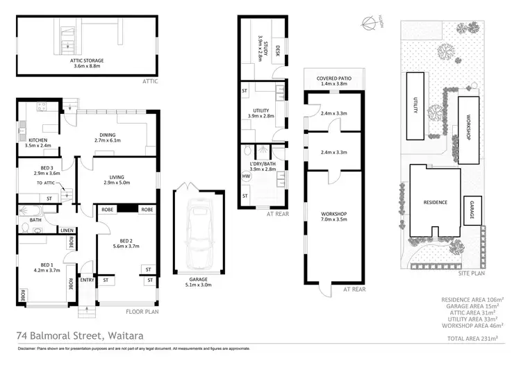 Floorplan of Homely house listing, 74 Balmoral Street, Waitara NSW 2077