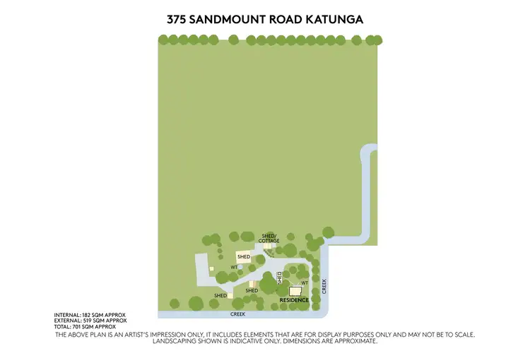 Floorplan of Homely house listing, 375 Sandmount Road, Katunga VIC 3640