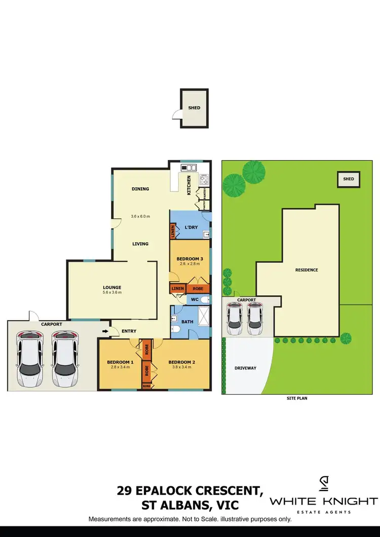 Floorplan of Homely house listing, 29 Epalock Crescent, St Albans VIC 3021