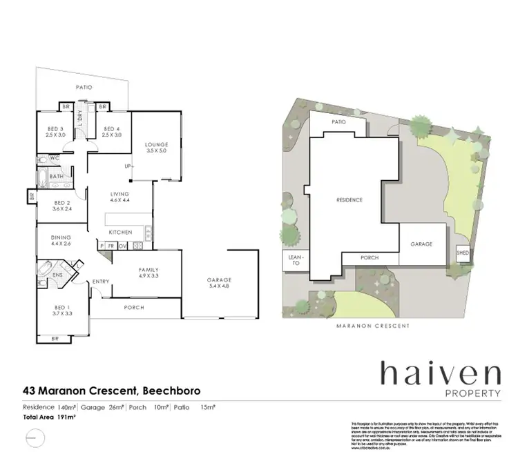 Floorplan of Homely house listing, 43 Maranon Crescent, Beechboro WA 6063