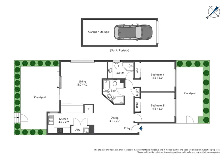 Floorplan of Homely apartment listing, 119/94-116 Culloden Road, Marsfield NSW 2122