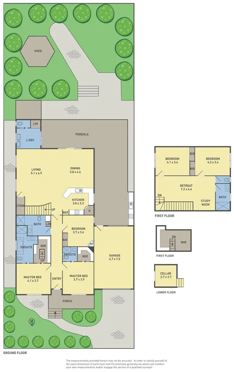 Floorplan of Homely house listing, 10 Centre Street, Sunshine VIC 3020