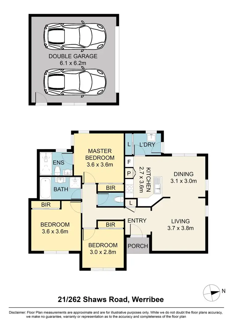 Floorplan of Homely house listing, 21/262 Shaws Road, Werribee VIC 3030