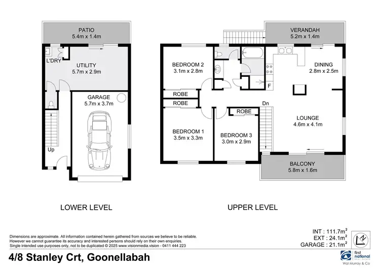 Floorplan of Homely unit listing, 4/8 Stanley Court, Goonellabah NSW 2480
