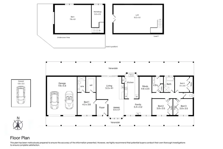 Floorplan of Homely house listing, 20 Bingarra Lane, Mount Macedon VIC 3441