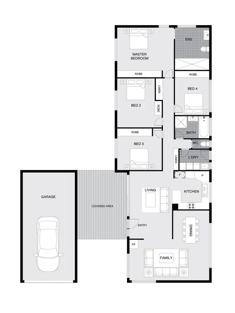 Floorplan of Homely house listing, 11 Clement Place, Macgregor ACT 2615