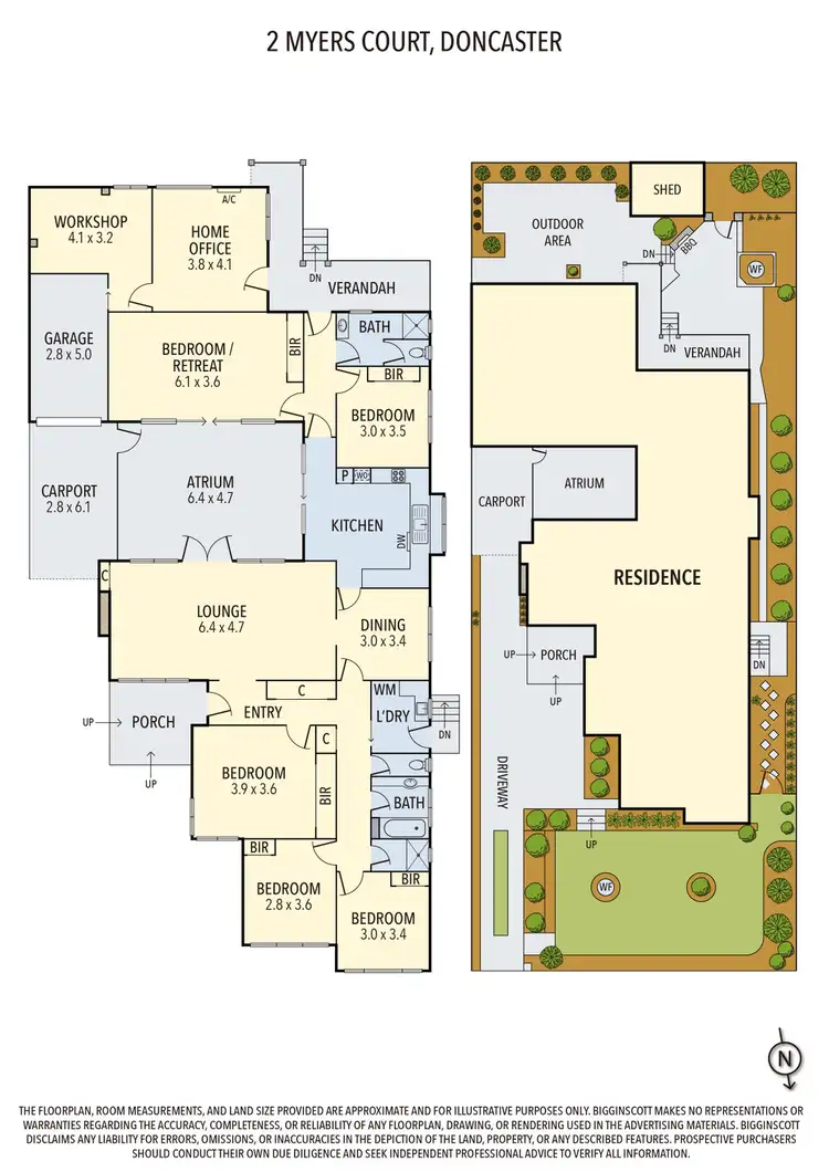 Floorplan of Homely house listing, 2 Myers Court, Doncaster VIC 3108