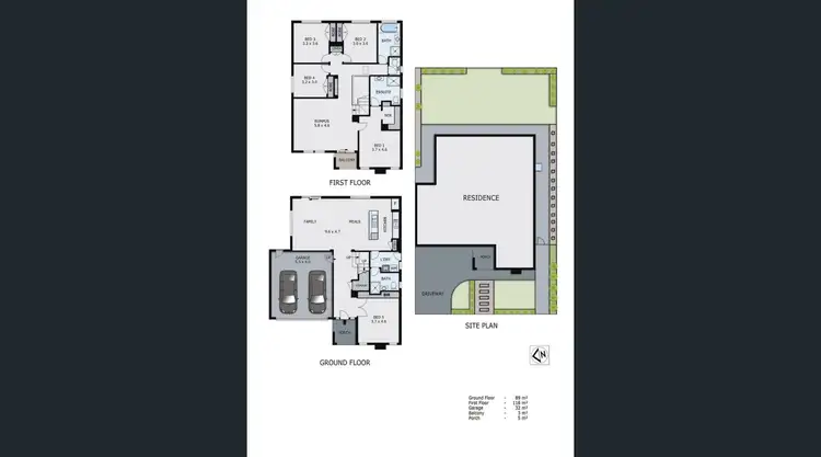 Floorplan of Homely house listing, 18 Snowdrop Drive, Keysborough VIC 3173