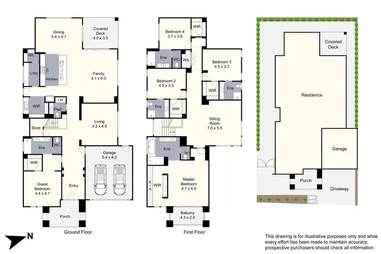 Floorplan of Homely house listing, 23 Eastbury Street, Keysborough VIC 3173