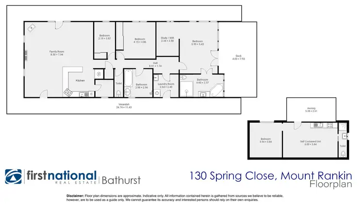 Floorplan of Homely rural property listing, 130 Spring Close, Mount Rankin NSW 2795