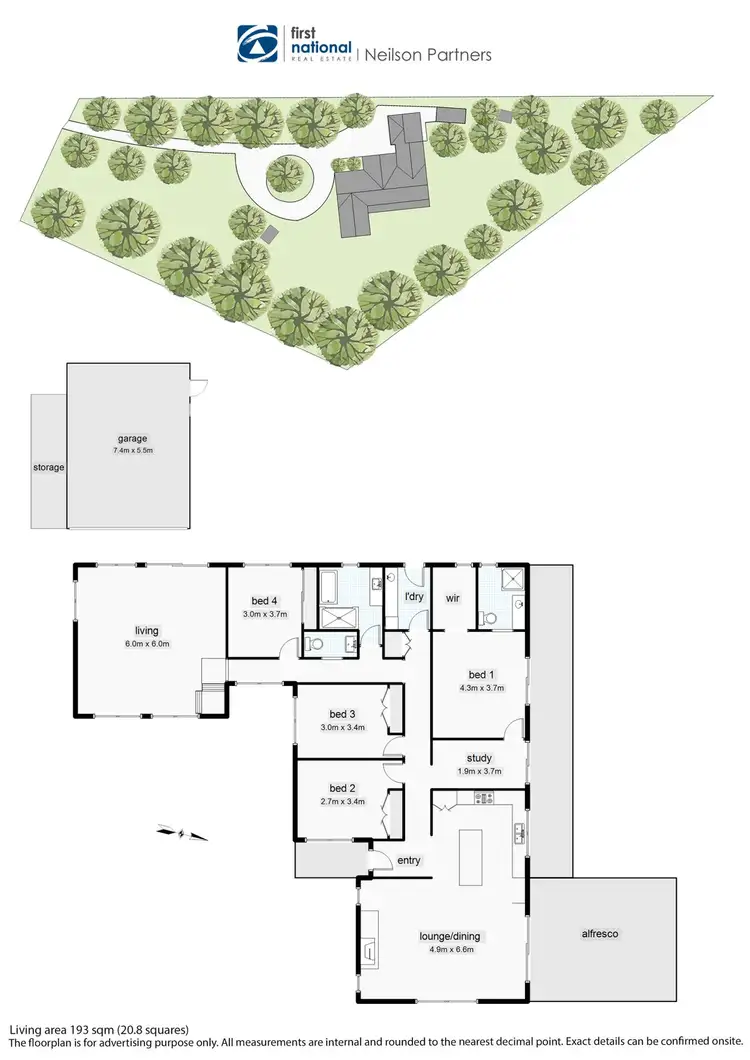Floorplan of Homely house listing, 1 Suffolk Avenue, Cockatoo VIC 3781