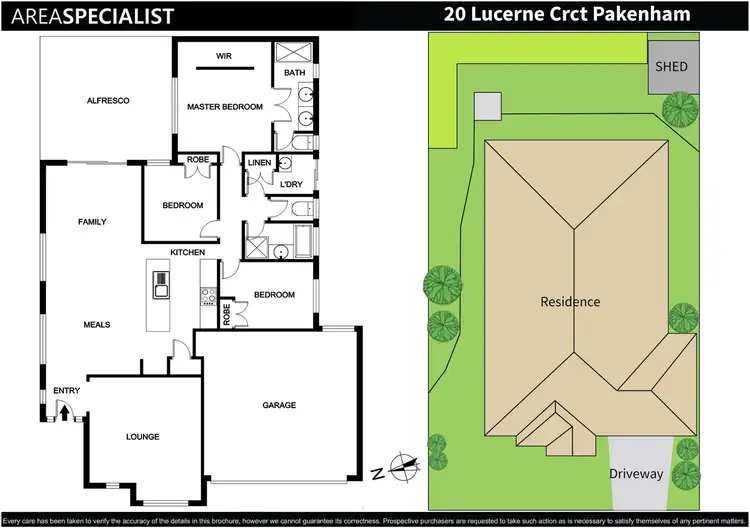 Floorplan of Homely house listing, 20 Lucerne Circuit, Pakenham VIC 3810