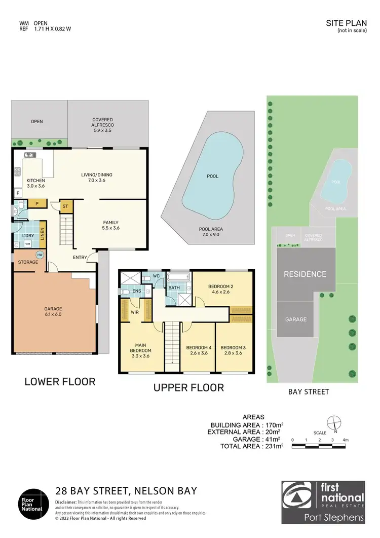 Floorplan of Homely house listing, 28 Bay Street, Nelson Bay NSW 2315