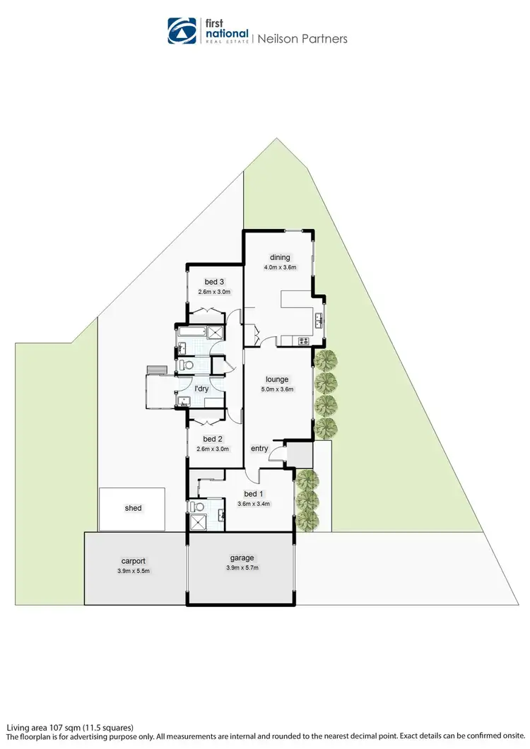 Floorplan of Homely house listing, 81 Nettle Drive, Hallam VIC 3803