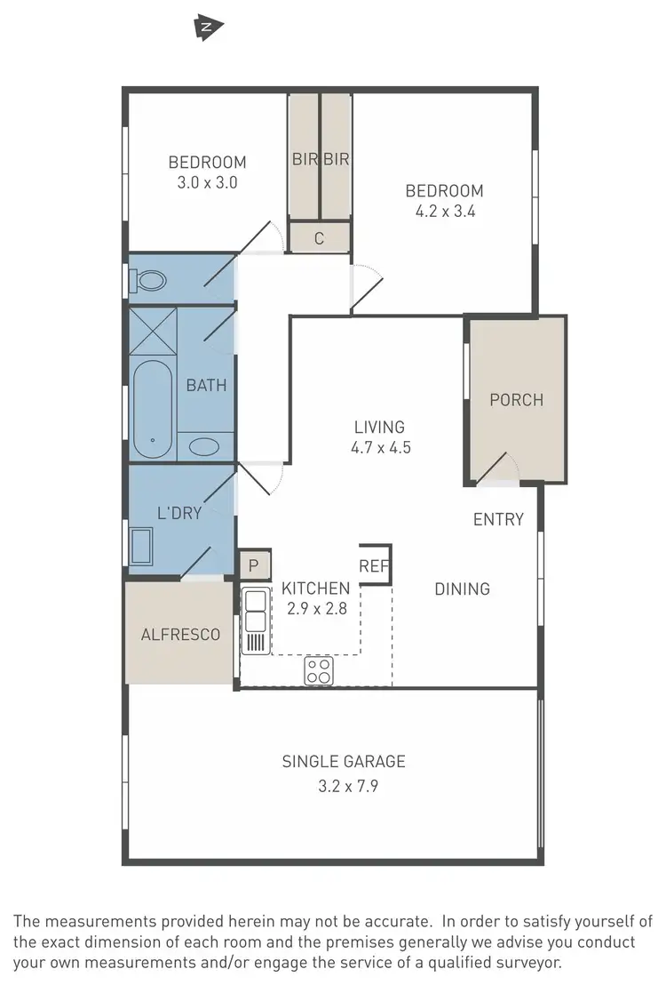 Floorplan of Homely unit listing, 3/271 Heaths Road, Werribee VIC 3030