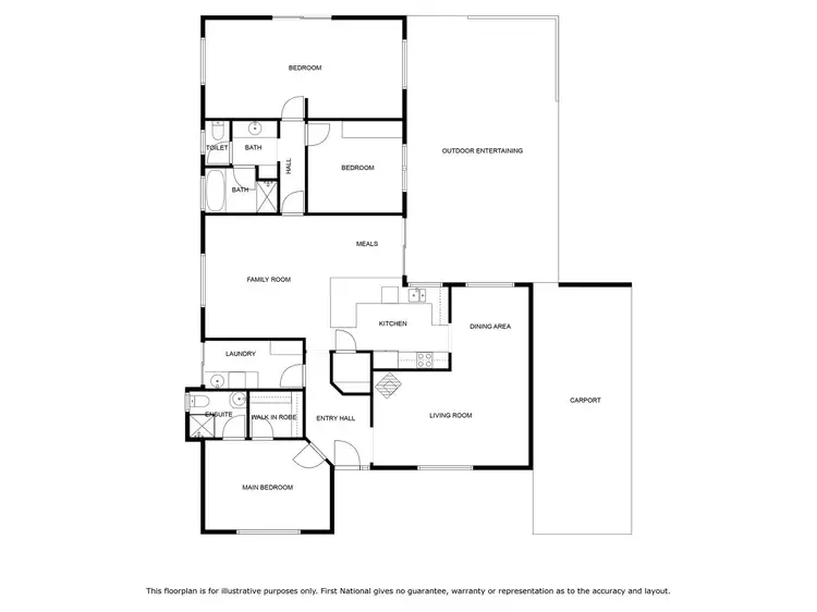 Floorplan of Homely house listing, 218 Medley Road, Waikerie SA 5330