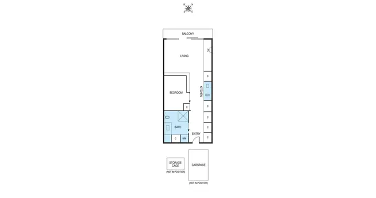 Floorplan of Homely apartment listing, 113/18-34 Station Street, Sandringham VIC 3191
