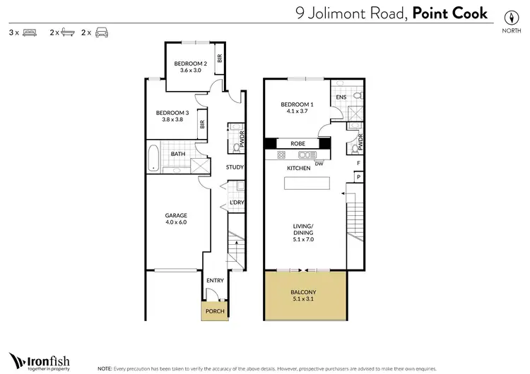 Floorplan of Homely house listing, 9 Jolimont Road, Point Cook VIC 3030