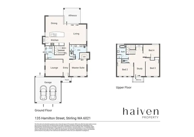 Floorplan of Homely house listing, 135 Hamilton Street, Stirling WA 6021