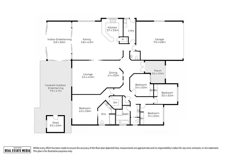 Floorplan of Homely house listing, 27 Walpole Avenue, Ulladulla NSW 2539