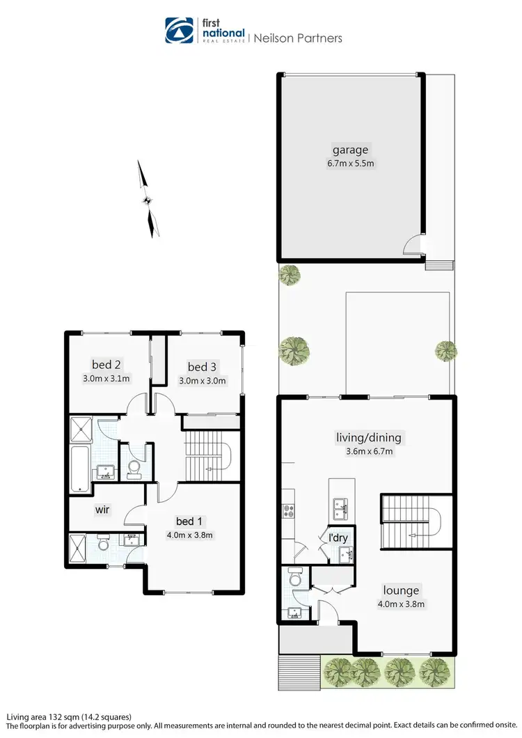 Floorplan of Homely house listing, 65 Atlantic Drive, Pakenham VIC 3810