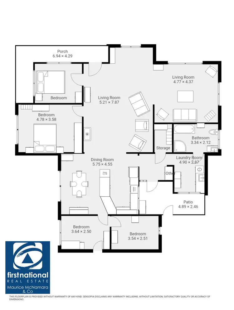 Floorplan of Homely rural property listing, 574 Shinnicks Road, Katunga VIC 3640