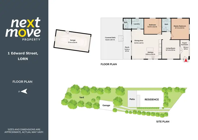 Floorplan of Homely house listing, 1 Edward Street, Lorn NSW 2320