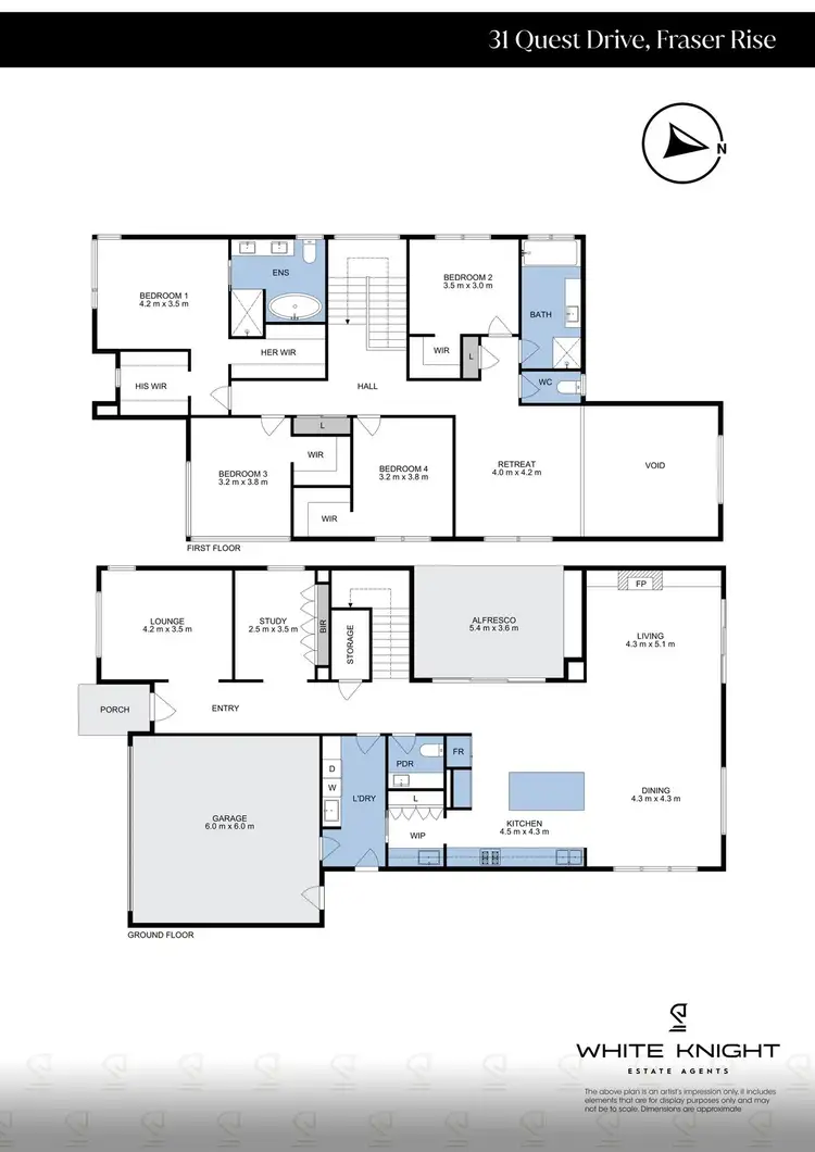 Floorplan of Homely house listing, 31 Quest Drive, Fraser Rise VIC 3336