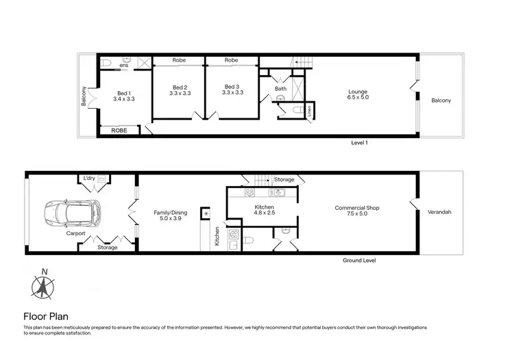Floorplan of Homely house listing, 16 Caroline Chisholm Drive, Kyneton VIC 3444