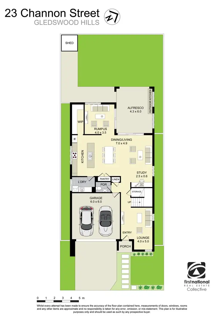 Floorplan of Homely house listing, 23 Channon Street, Gledswood Hills NSW 2557