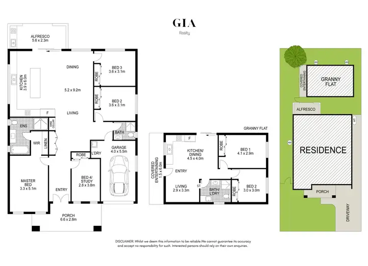 Floorplan of Homely house listing, 47 & 47A Chadwick Crescent, Fairfield West NSW 2165