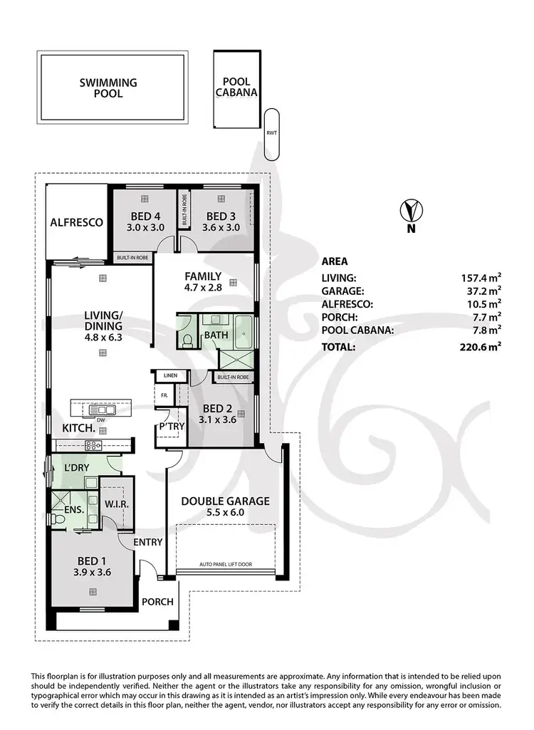 Floorplan of Homely house listing, 18 Ruby Way, Mount Barker SA 5251
