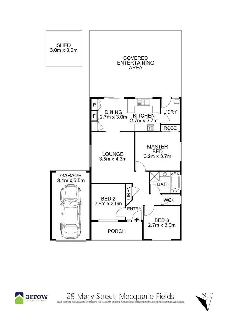 Floorplan of Homely house listing, 29 Mary Street, Macquarie Fields NSW 2564