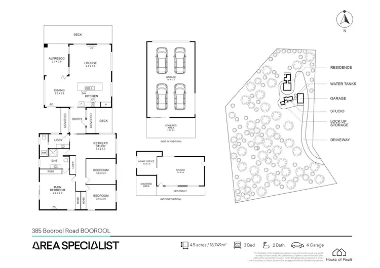 Floorplan of Homely rural property listing, 385 Boorool Road, Boorool VIC 3953