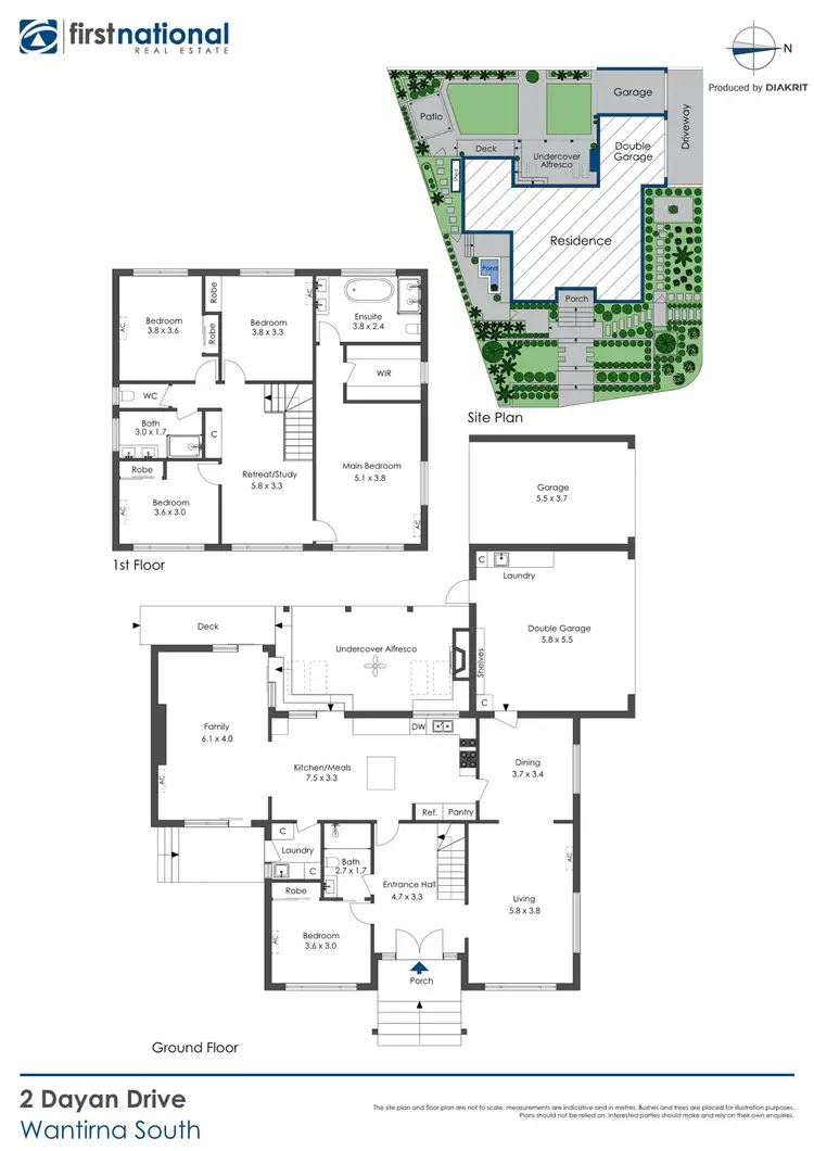 Floorplan of Homely house listing, 2 Dayan Drive, Wantirna South VIC 3152
