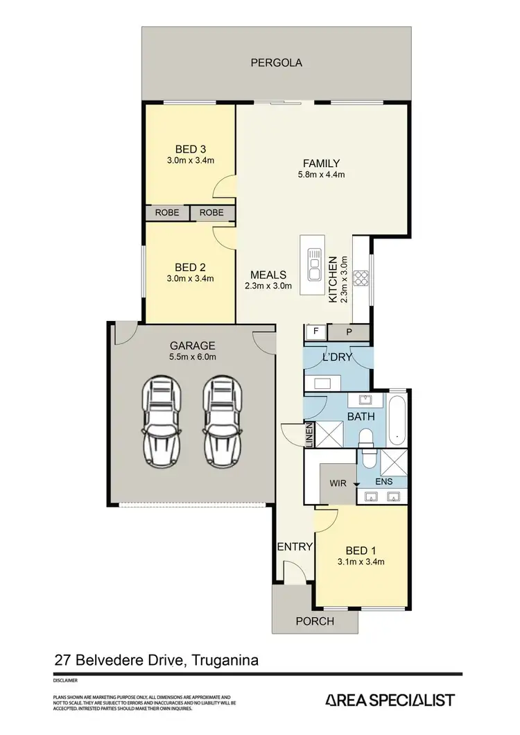 Floorplan of Homely house listing, 27 Belvedere Drive, Truganina VIC 3029