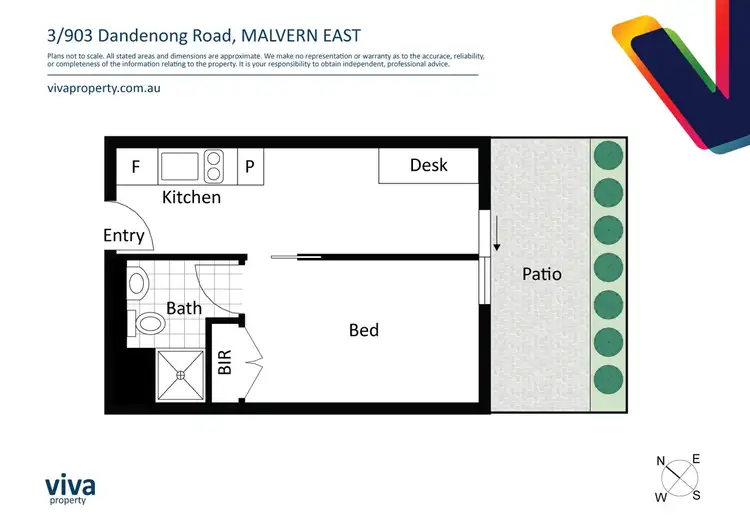 Floorplan of Homely apartment listing, 3/903 Dandenong Road, Malvern East VIC 3145